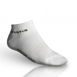 Ponožky se stříbrem snížené, bílé
