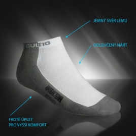 Polofroté ponožky s aktivním stříbrem