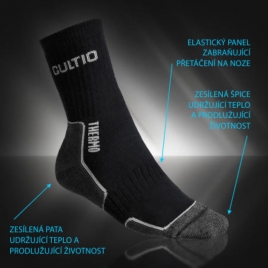 Termo ponožky s aktivním stříbrem